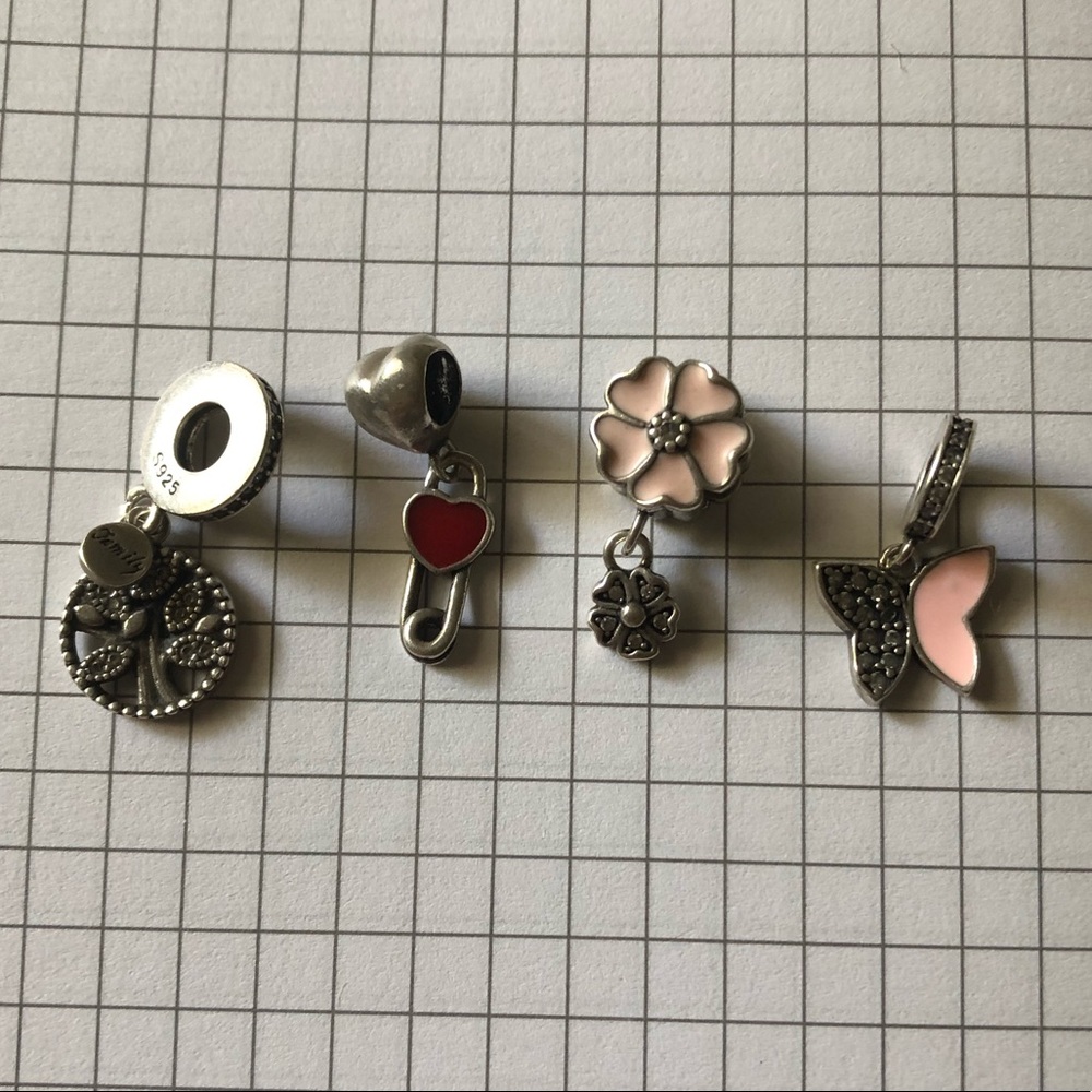 Charms 😍 Silver. Only one is Pandora